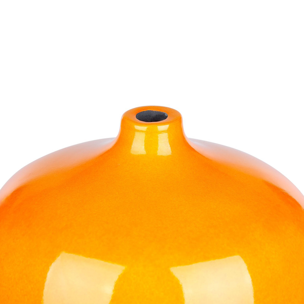 Blumenvase TERRASA Keramik 37 cm Orange