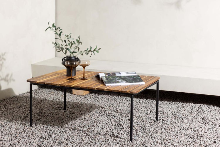 Penh Gartentisch 65x100cm natur. 65 X 100 X 40 cm