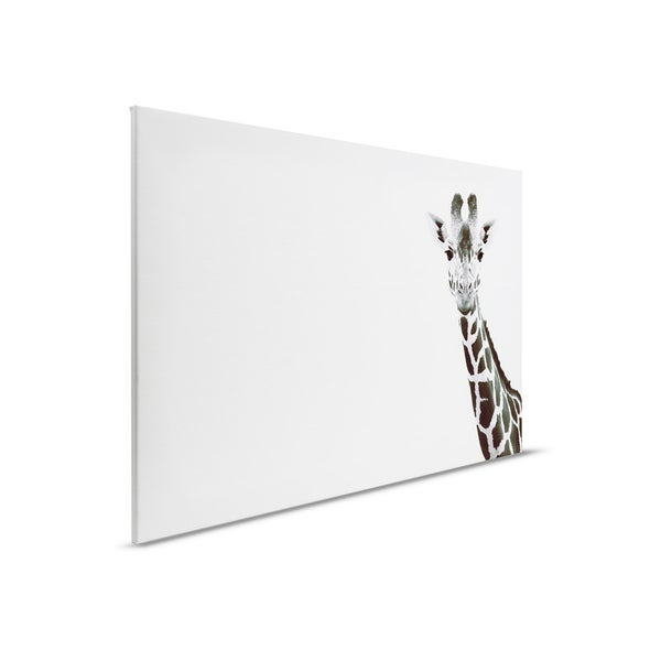 Leinwandbild mit Giraffenmotiv