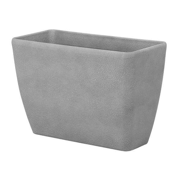 Blumenkübel BARIS Stein 60 cm Hellgrau