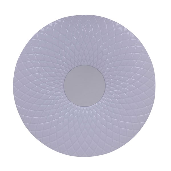 Runde Deckenleuchte mit Muster