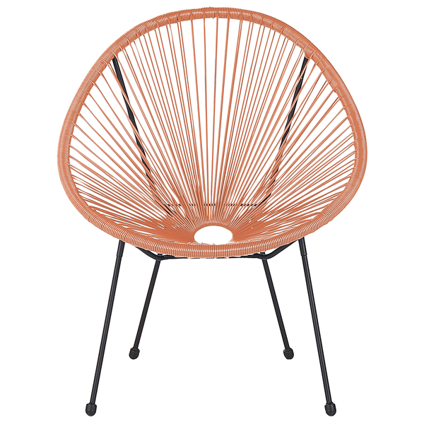 Gartenstuhl ACAPULCO II Polyrattan Orange