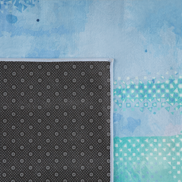 Teppich SUSUZ Blau 80 x 150 cm