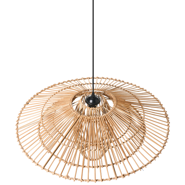 Hängeleuchte BOTIJAS Rattan Naturfarben