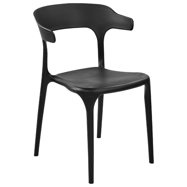 Esszimmerstuhl 8er Set GUBBIO Schwarz