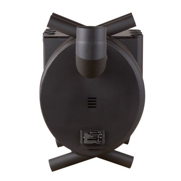 Holzofen mit Rohren für den Aussenbereich