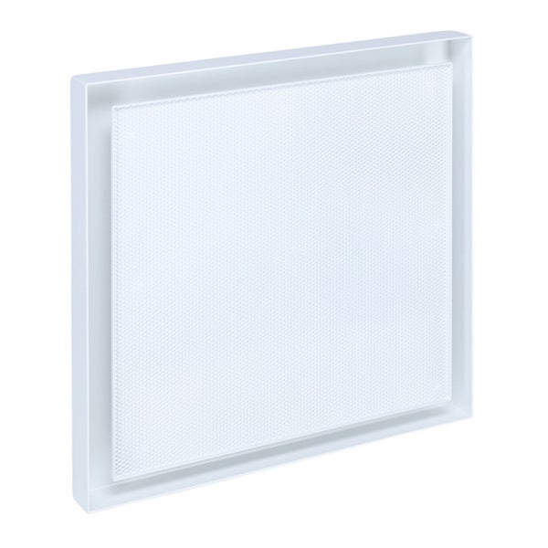 Quadratisches Lüftungsgitter mit Flansch für Wand oder Decke