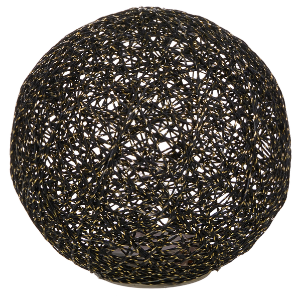 Dekorative Kugel aus geflochtenem Material für den Innenbereich