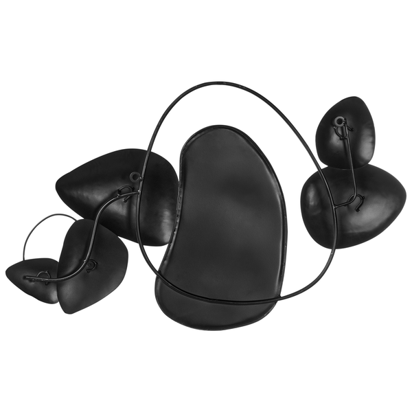 Schwenkbare Wandleuchte mit Metallelementen