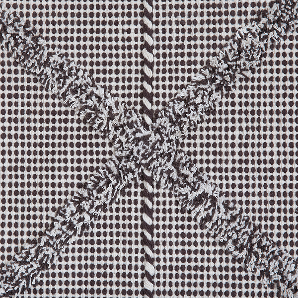 Teppich TUZLA Braun 80 x 150 cm Baumwolle
