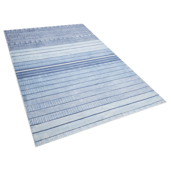 Teppich YARDERE Hellblau 140 x 200 cm Viskose
