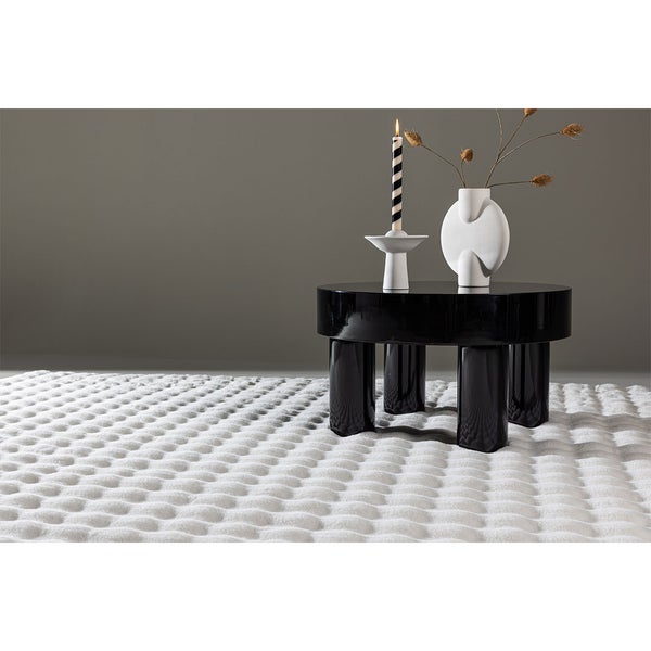 Novis Teppich 160x230 cm weiß. 160 X 230 X 3 cm