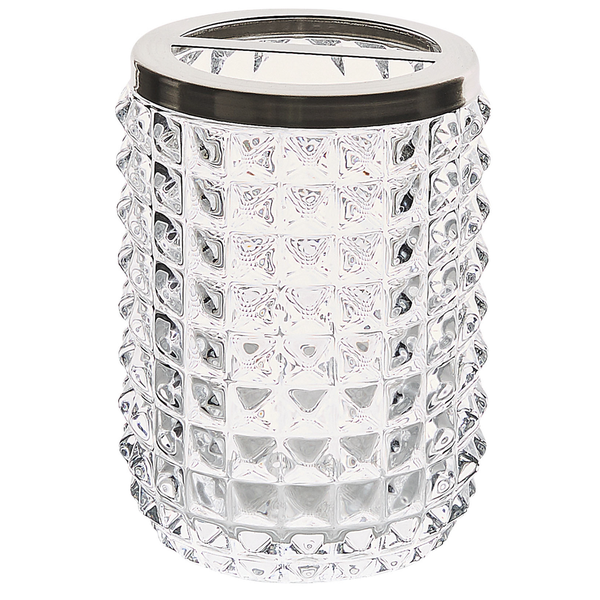 Badaccessoires Set 4-teilig TAPIA Glas Transparent