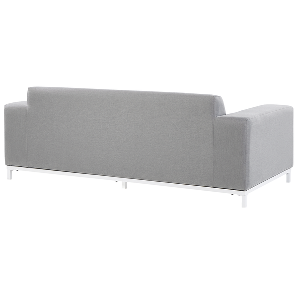 Gartensofa 3-Sitzer ROVIGO Hellgrau