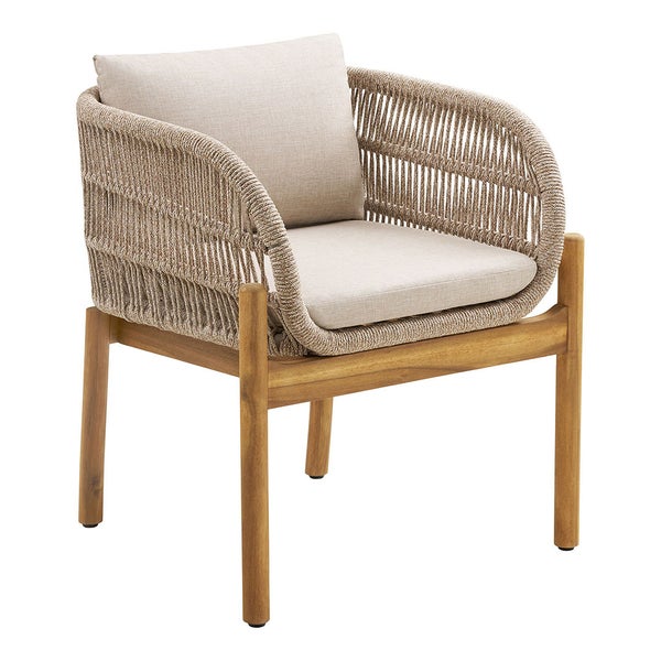 Terracina Gartenset Mit 5 Teilen braun, beige. 120 X 120 X 76 cm