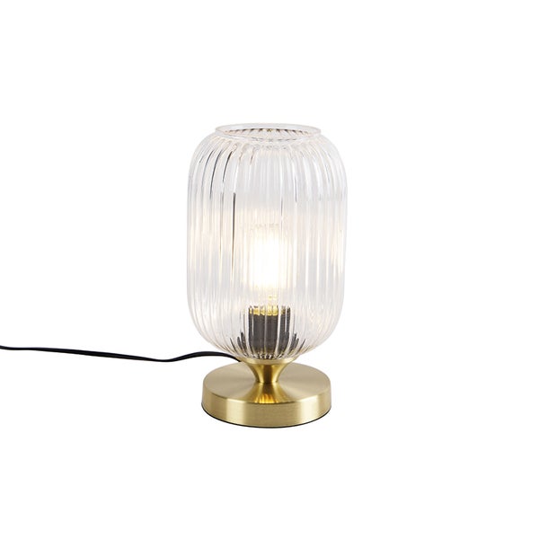 Art Deco Tischlampe Messing - Banci