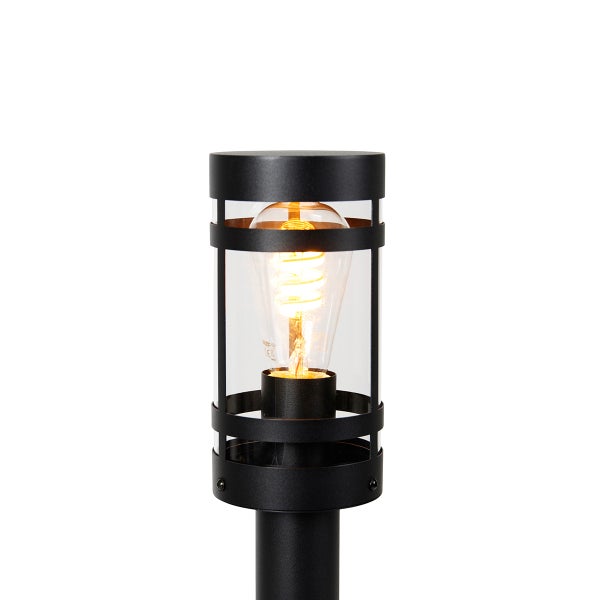 Smarte Außenleuchte schwarz 80 cm IP44 inkl. WLAN ST64 - Gleam
