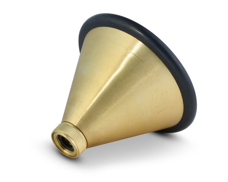 Messing Spritzdüse mit Gummirand