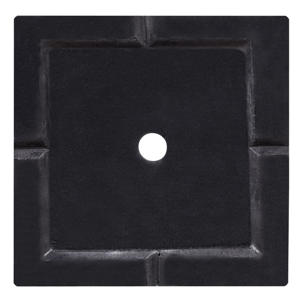 Blumenkübel DION 40 cm Schwarz