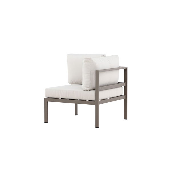 Copacabana Gartensofa Eckteil beige. 74 X 74 X 65 cm