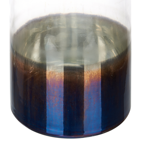 Dekorative Glasvase mit Farbverlauf