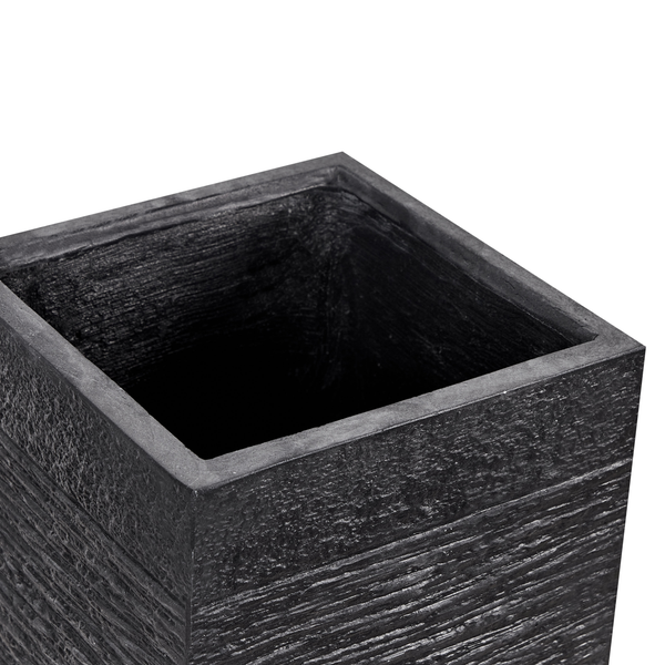 Blumenkübel DION 33 cm Schwarz