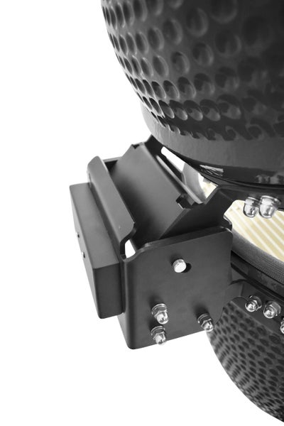 Kamado CL-23,5 Profi Keramik Grill Schwarz, Grilldurchmesser 60cm, Grillrostdurchmesser 51,5cm, BBQ Grillei Holzkohlegrill Grill Keramikgrill