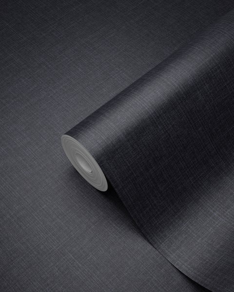 Origin Wallcoverings Tapete feine Struktur Schwarz und Lila - 53 cm x 10.05 m - 346511