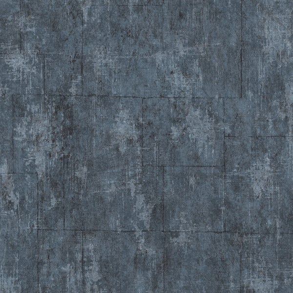 Superfresco Easy | Fasertapete - Betonsteine - Blau