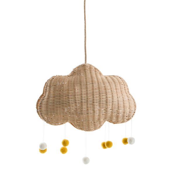 Hängeleuchte Wolke ONON Rattan Naturfarben