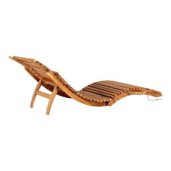 Arrieta Garten Lounge Liege natur. 56 X 185 X 25 cm