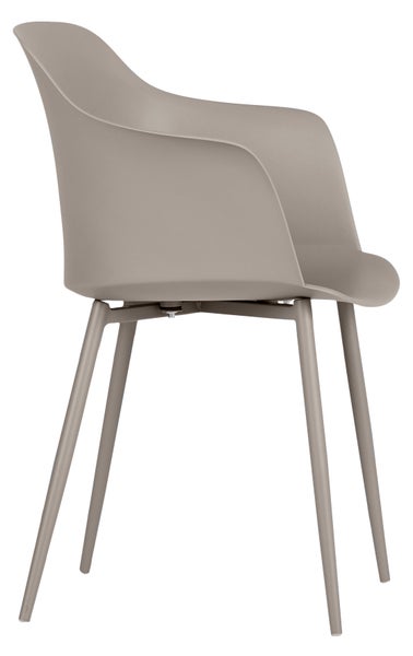 Camilla Gartenstuhl grau. 2er Set