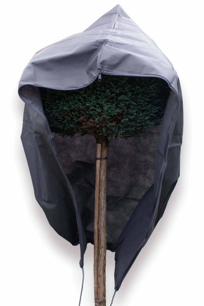 Winterschutzhaube mit Reißverschluss für Pflanzen und Bäume zum Schutz vor Frost und Kälte