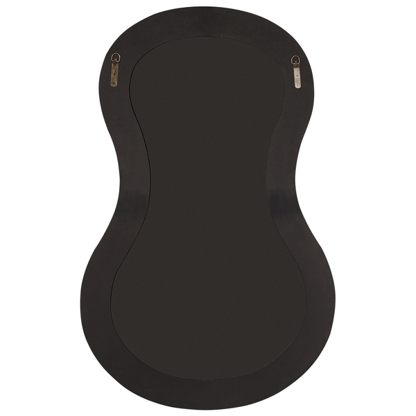 Rückseite eines Spiegels mit Aufhängungen