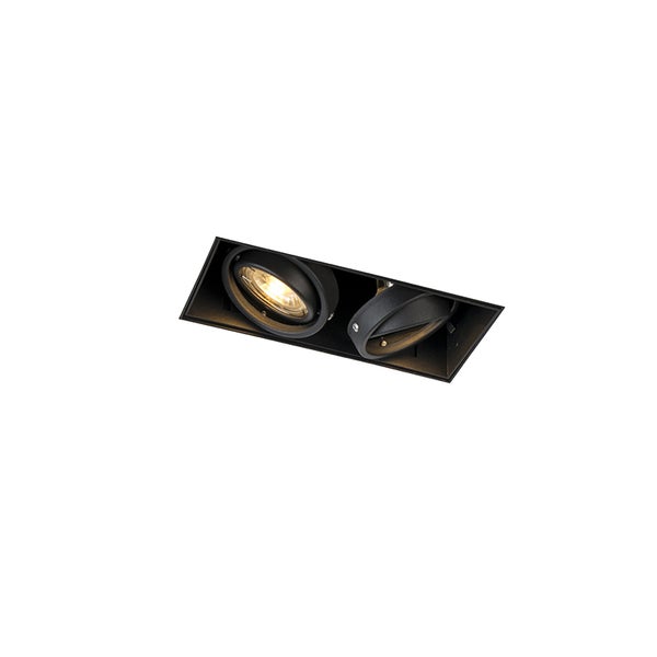 Smart Einbau Spot schwarz inkl. 2 Wifi GU10 trimless - Oneon 2