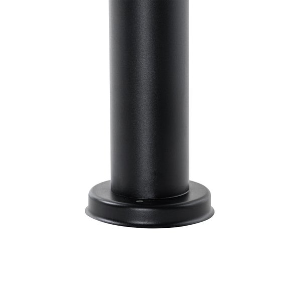 Moderner Außenpfosten schwarz 100 cm - Elly