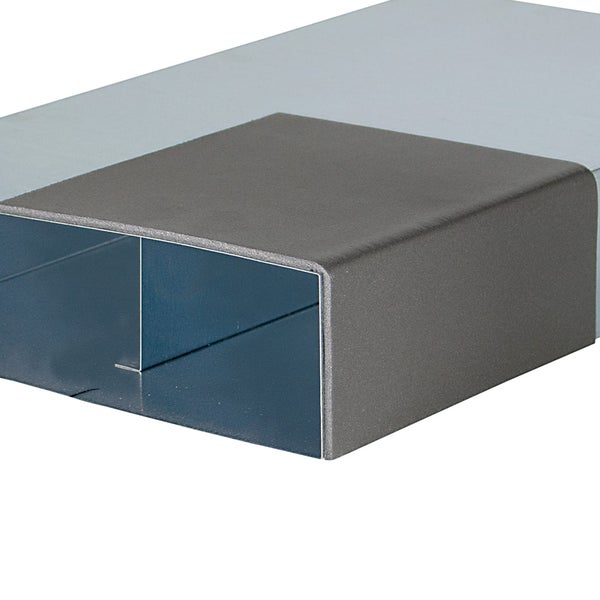 Flachkanalverbinder für Lüftungssysteme aus Metall