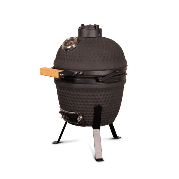PATTON Keramikgrill Kamado Classic Mini - Mattschwarz