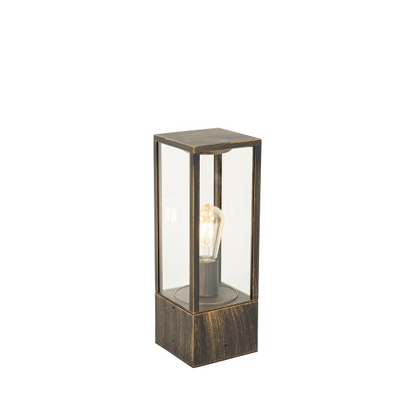 Vintage Steh-Außenleuchte antikgold 40 cm IP44 - Charlois