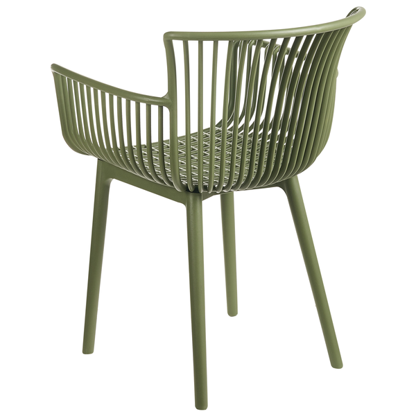 Gartenstuhl 4er Set PESARO Grün