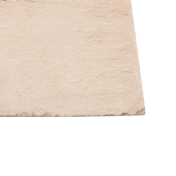 Kunstfellteppich MIRPUR Beige 80 x 150 cm