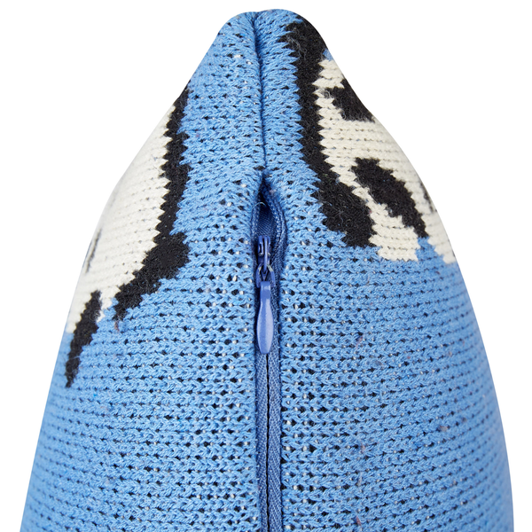 Dekokissen 2er Set TALOKAN Baumwolle 45 x 45 cm Blau