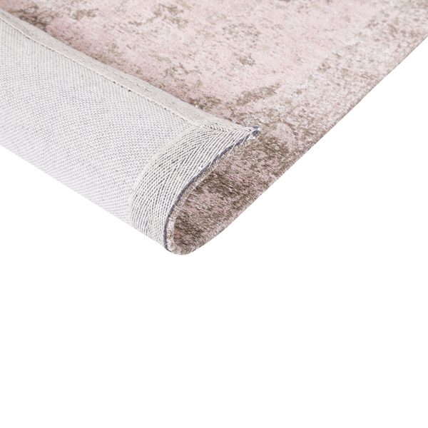 Detailansicht eines Teppichs mit Muster