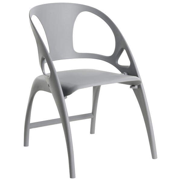 Gartenstuhl 4er Set klappbar NEMI Grau