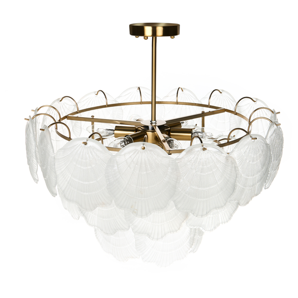 Deckenleuchte mit Muscheldekor für Innenräume