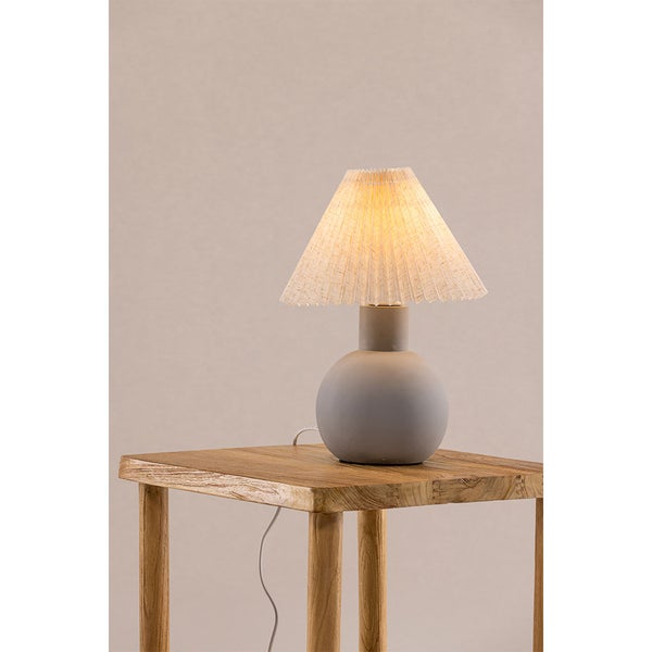 Älvsborg Beleuchtung Tischlampe 25x25x37cm Grau. 25 X 25 X 37 cm