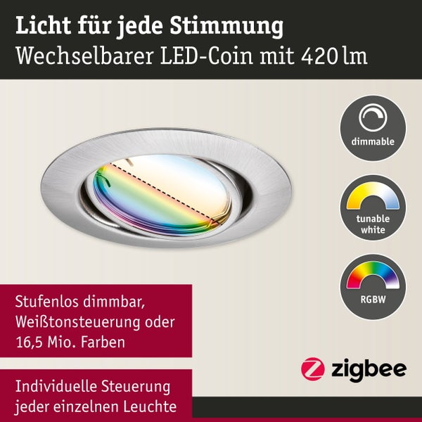Inline Unterschrankleuchte mit tunable white Funktion und Sensorsteuerung