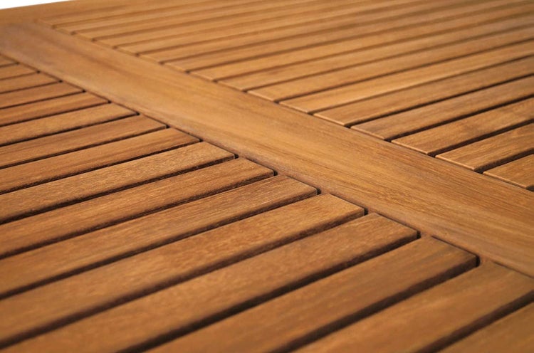 Teak Klapptisch 120 x 80 cm premium wetterfest langlebig