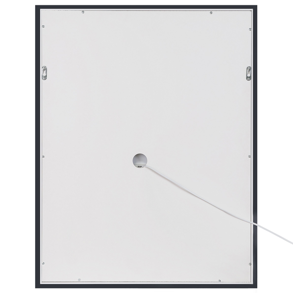 LED-Badezimmer-Spiegel MARTINET 70 cm 90 cm Silber