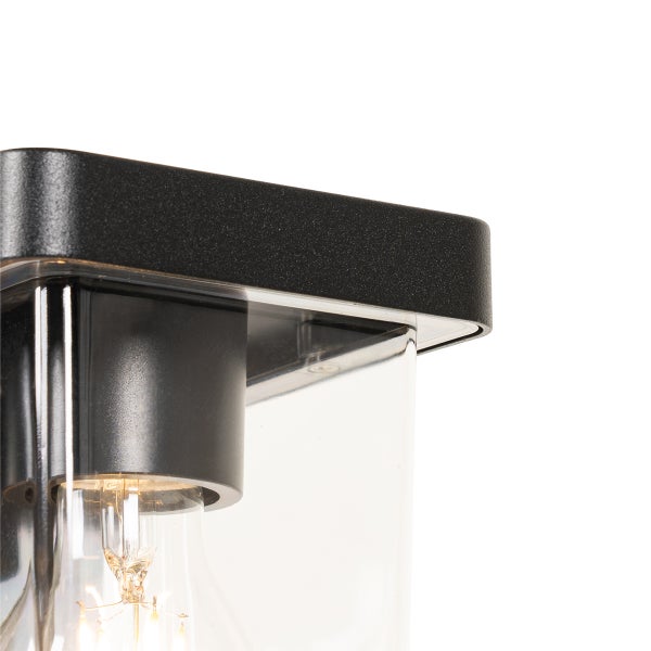 Moderne stehende Außenleuchte schwarz 60 cm IP54 - Chimay